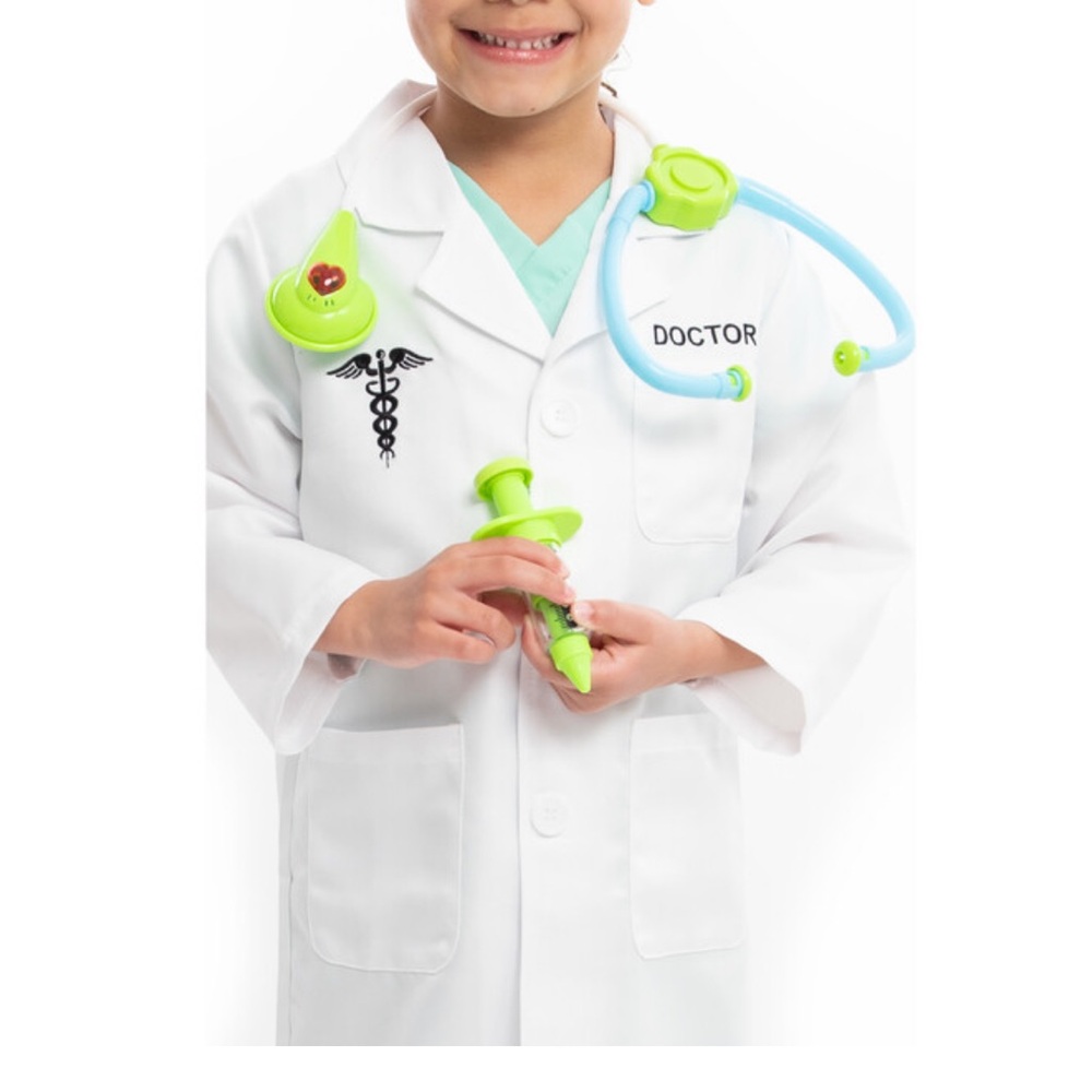 ❤️ New - Aeromax Toddler/Big Kid Jr. Doctor Lab Coat